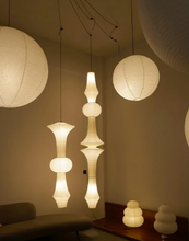 Load image into Gallery viewer, Japanese Wabi-sabi Akari Noguchi Ceiling Pendant Lights
