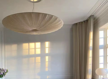 Load image into Gallery viewer, Pleated Saucer Pendant Ceiling Light
